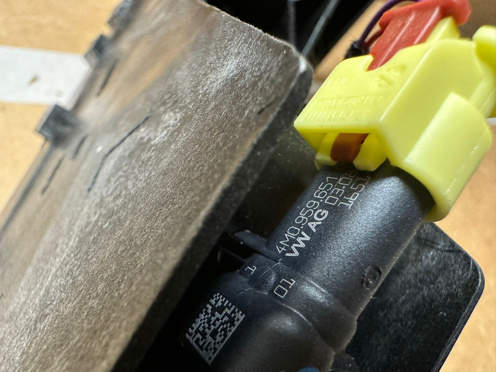 AUDI Q7 4M SCHEINWERFER HALTER + SENZOR CRASH 4M0805607 4M0959651 4M0971677 NEU - Obrázek 8