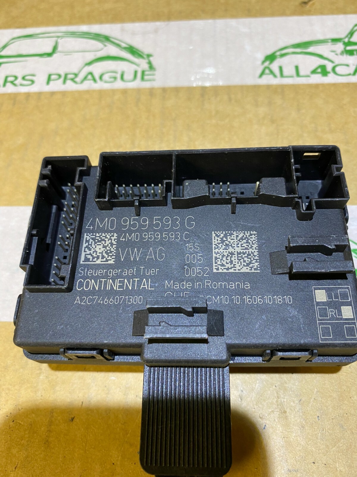 AUDI Q7 4M STEUERGERÄT TÜRSTEUERGERÄT 4M0959593G / 4M0 959 593 G ORIGINAL NEU!! - Obrázek 4