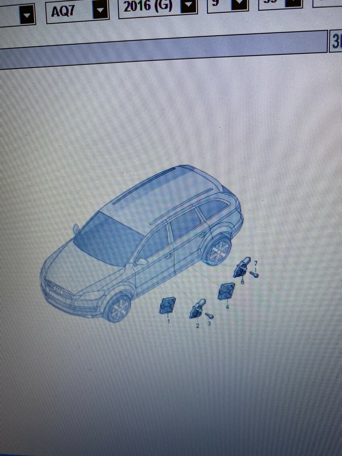 AUDI Q7 4M STEUERGERÄT TÜRSTEUERGERÄT 4M0959593G / 4M0 959 593 G ORIGINAL NEU!! - Obrázek 9