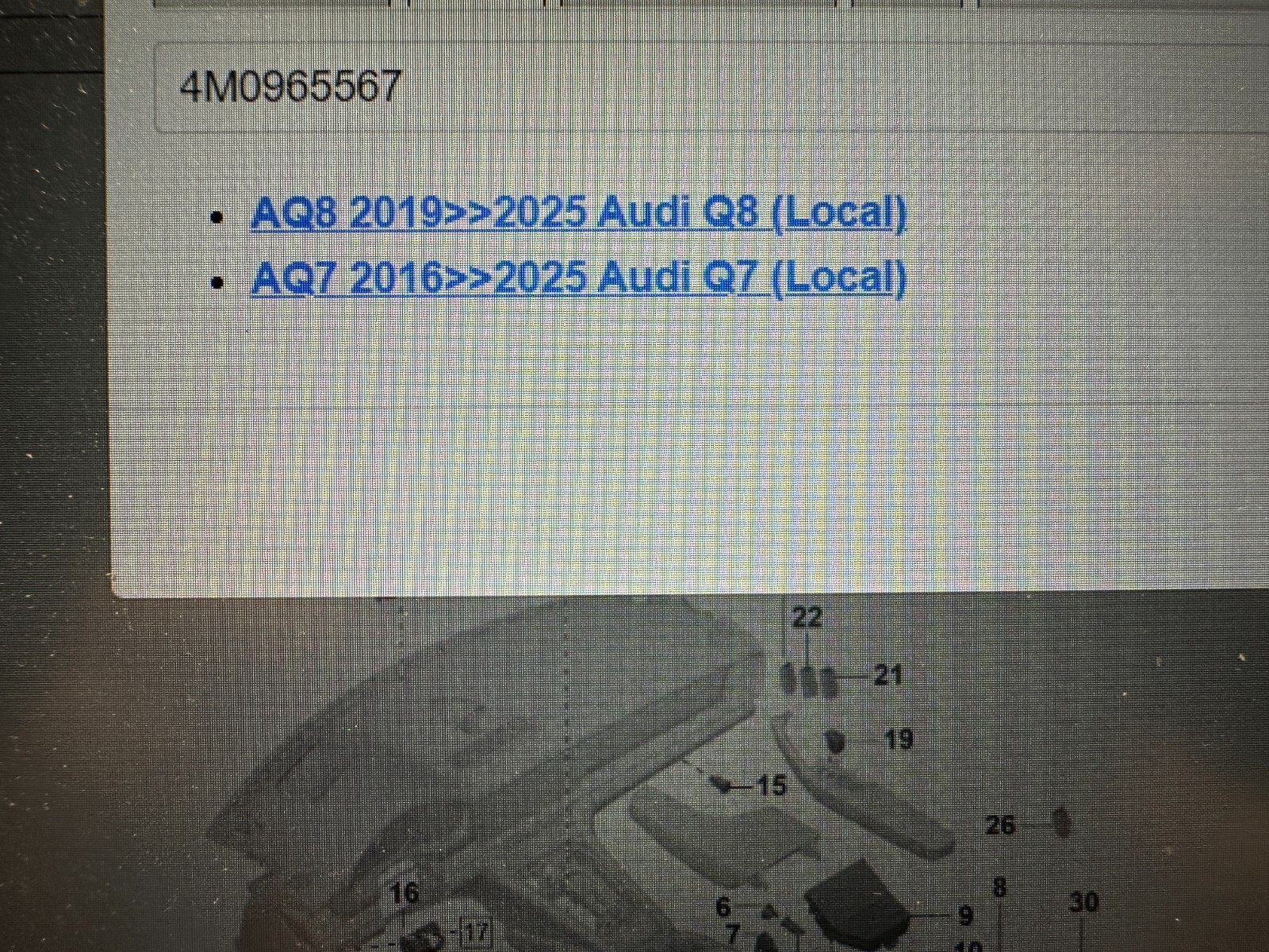 AUDI Q7, Q8 4M KÜHLMITTELPUMPE 4M0965567 ZUSATZ WASSERPUMPE ORIG.AUDI NEU TEIL!! - Obrázek 3