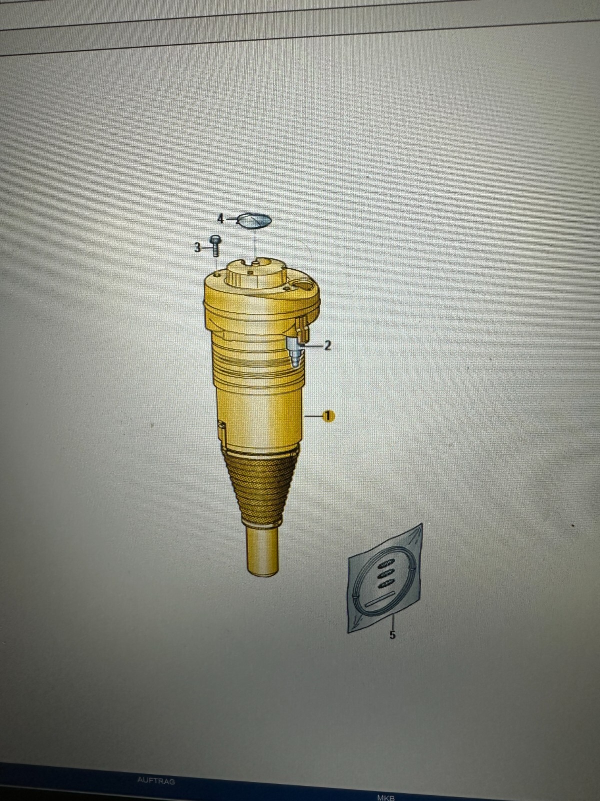 AUDI Q7, Q8, RSQ8 LUFT STOßDÄMPFER VORN L+R 4M0616039BB = 4M0616039BF SET - Obrázek 4