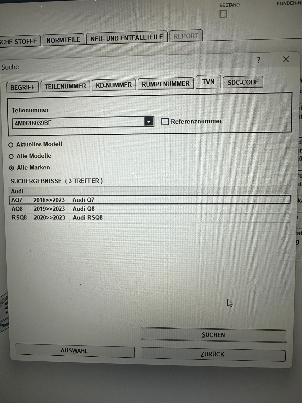 AUDI Q7, Q8, RSQ8 LUFT STOßDÄMPFER VORN L+R 4M0616039BB = 4M0616039BF SET - Obrázek 5