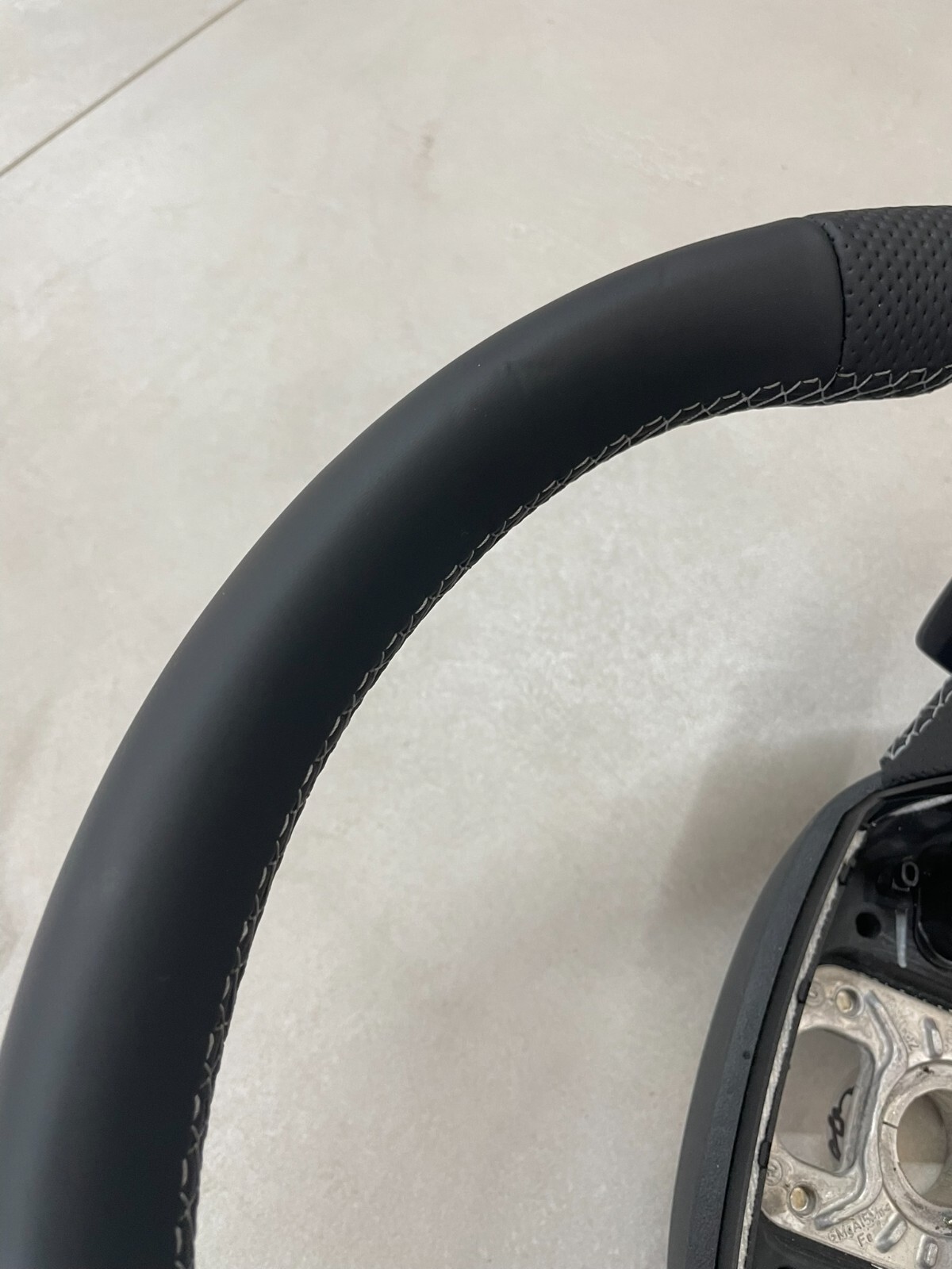 AUDI Q7 Q8 SPORT LEDER LENKRAD PERFORIERT BEHEIZT 4M8419091AL Fast Neu Test Car - Obrázek 19