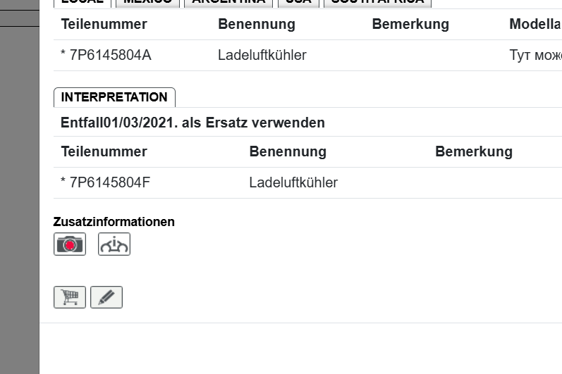 AUDI Q7 VW TOUAREG TURBOKÜHLER RECHTS 7L0145804 = 7L0145804A = 7P6145804A , F, C - Obrázek 8