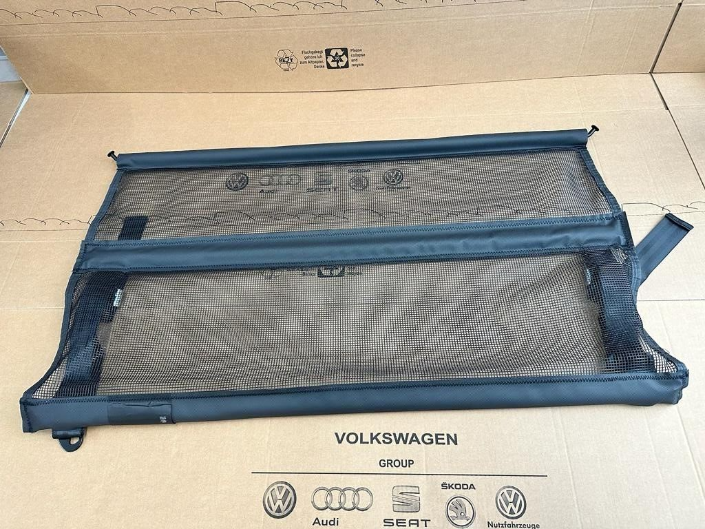 AUDI Q8 4M TRENNNETZ KOFFERRAUMNETZ HUNDESCHUTZ LADABDECKUNG 4M8861691 NEU ORIG. - Obrázek 9