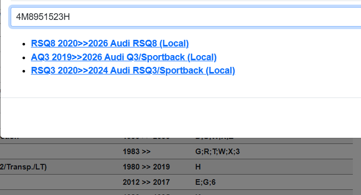AUDI RS SCHALTWIPPEN GROSSEN RS PADELS Q3 Q5 Q7 Q8 SQ7 SQ8...4M8951523H ORIG NEU - Obrázek 4