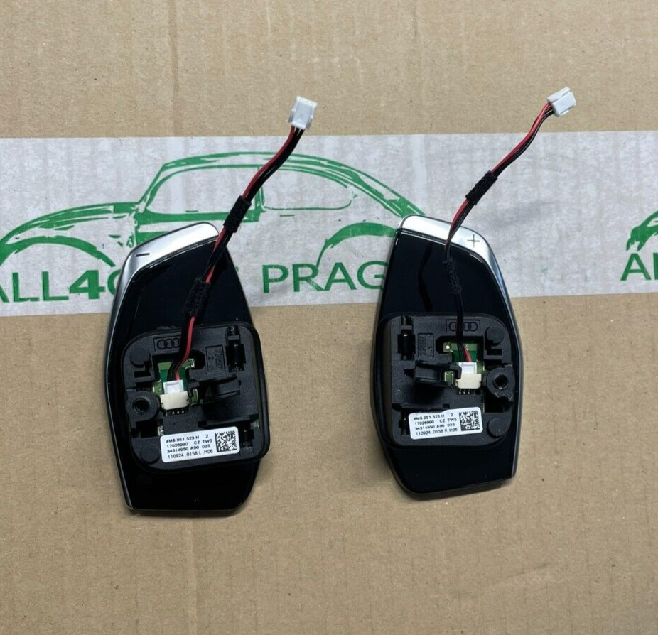 AUDI RS SCHALTWIPPEN GROSSEN RS PADELS Q3 Q5 Q7 Q8 SQ7 SQ8...4M8951523H ORIG NEU
