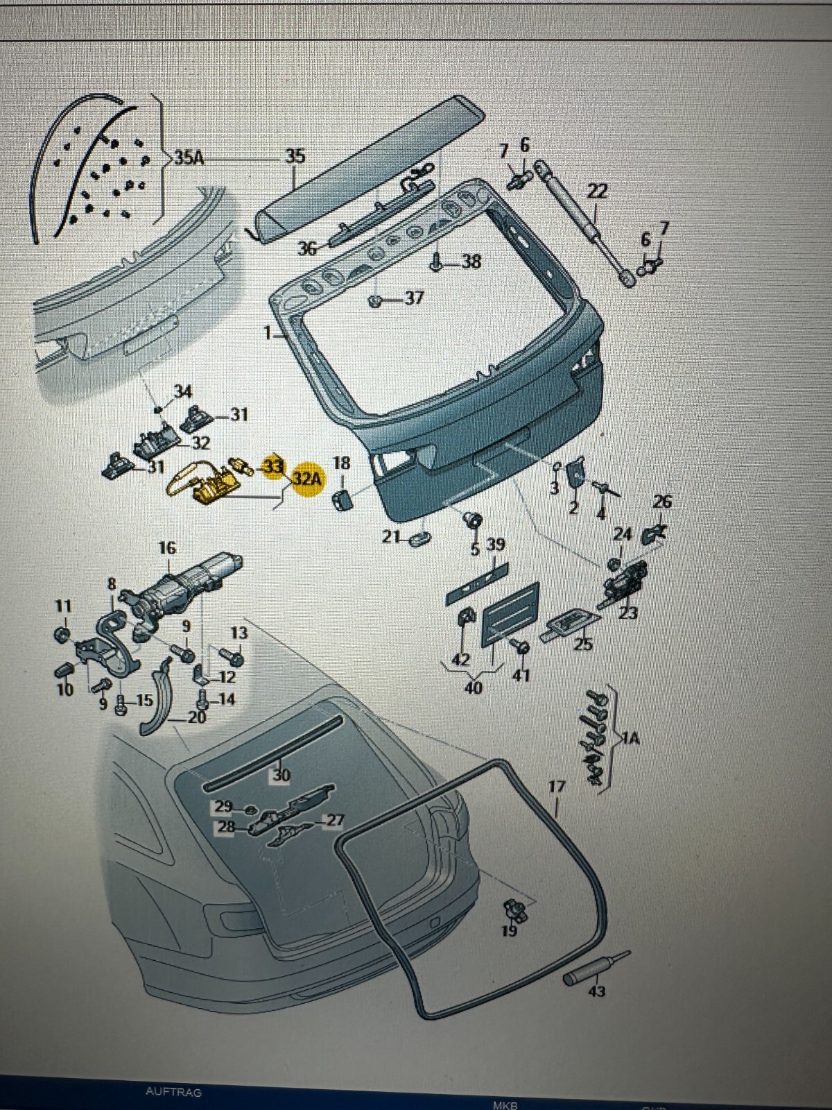 AUDI RÜCKFAHRKAMERA VIEW CAMERA 5N0827566AA 8T8827569A Fast Neu! Demont vom Test - Obrázek 13