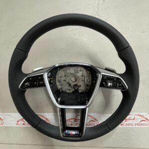 AUDI S6,A6,A7,A8 C8 SPORT LEDER LENKRAD S -Fast Neu-Dem v Neu Wagen...