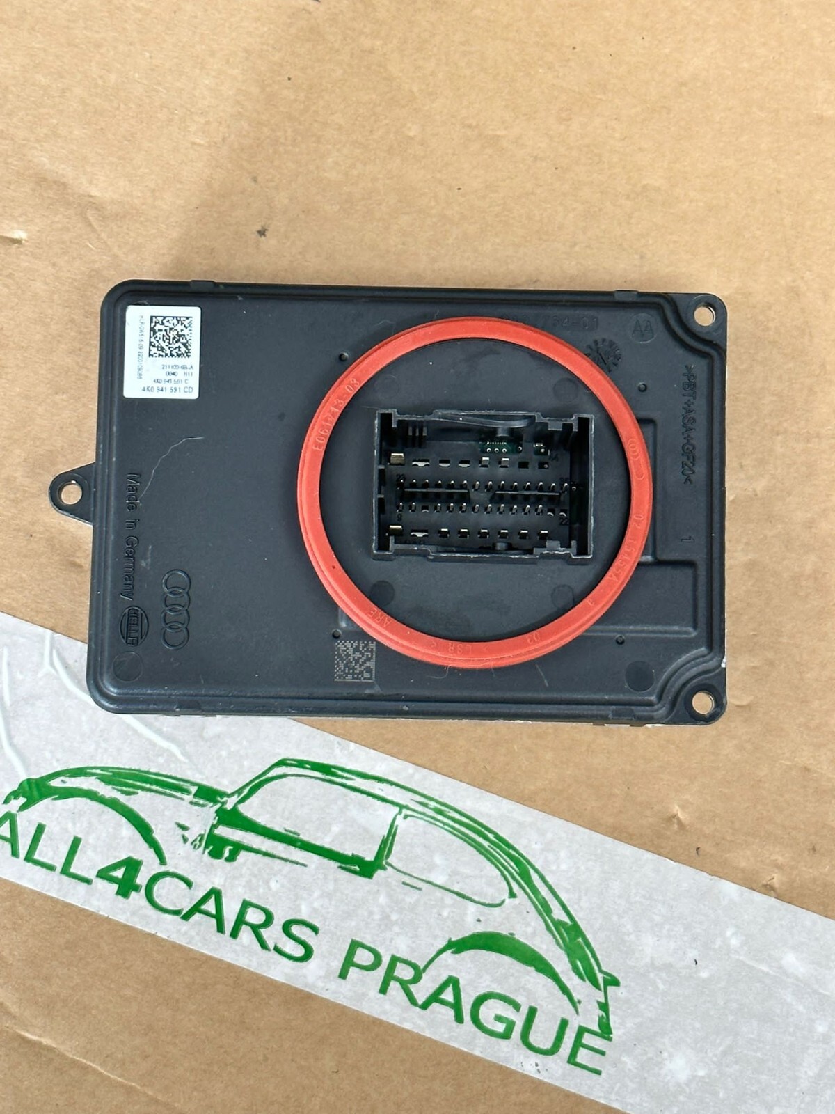 AUDI SCHEINWERFER STEUERGERÄT 4K0941591CD AUDI HEADLIGHT UNIT 4K0 941 591 CD - Obrázek 4