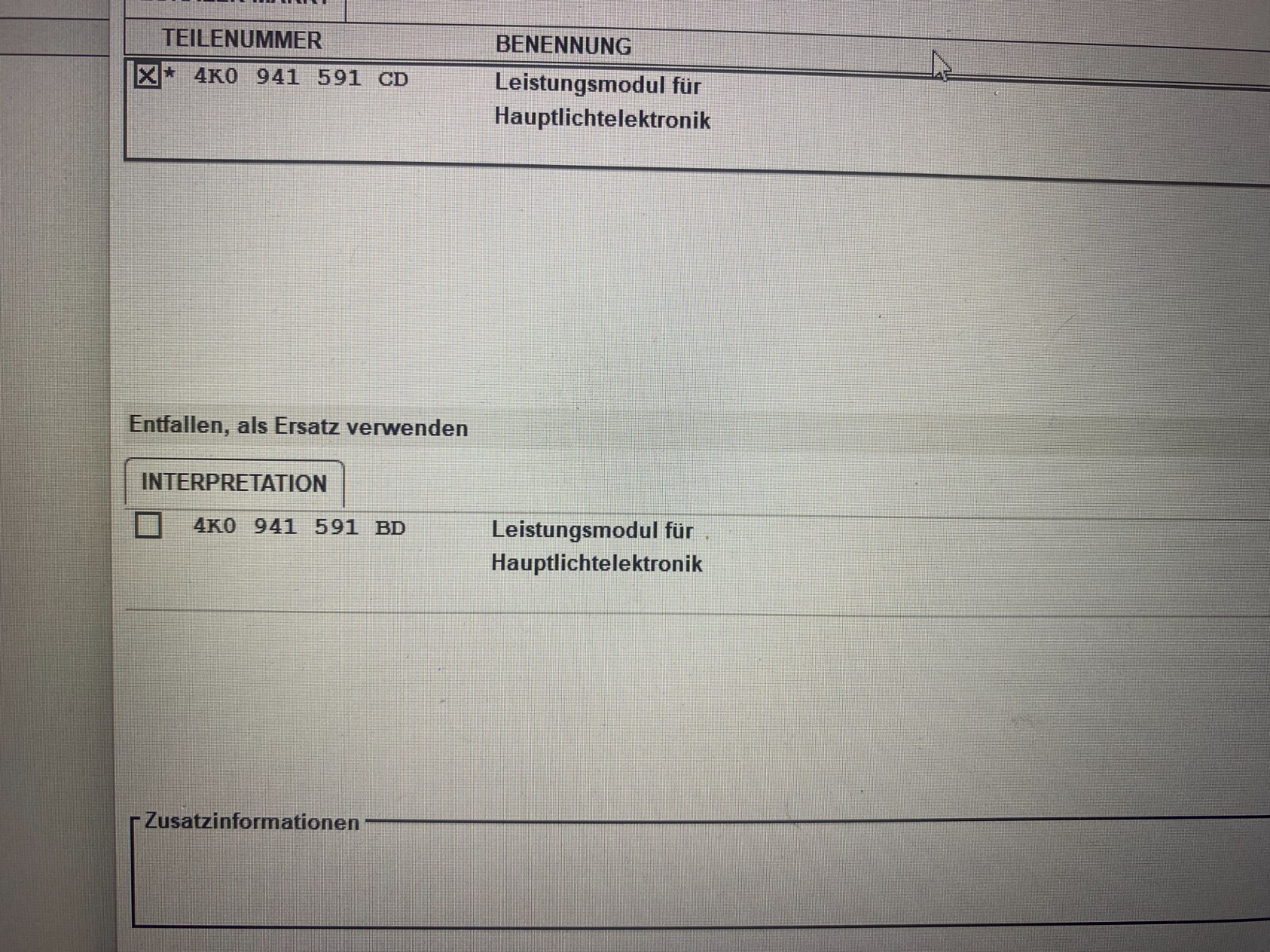 AUDI SCHEINWERFER STEUERGERÄT 4K0941591CD AUDI HEADLIGHT UNIT 4K0 941 591 CD - Obrázek 10