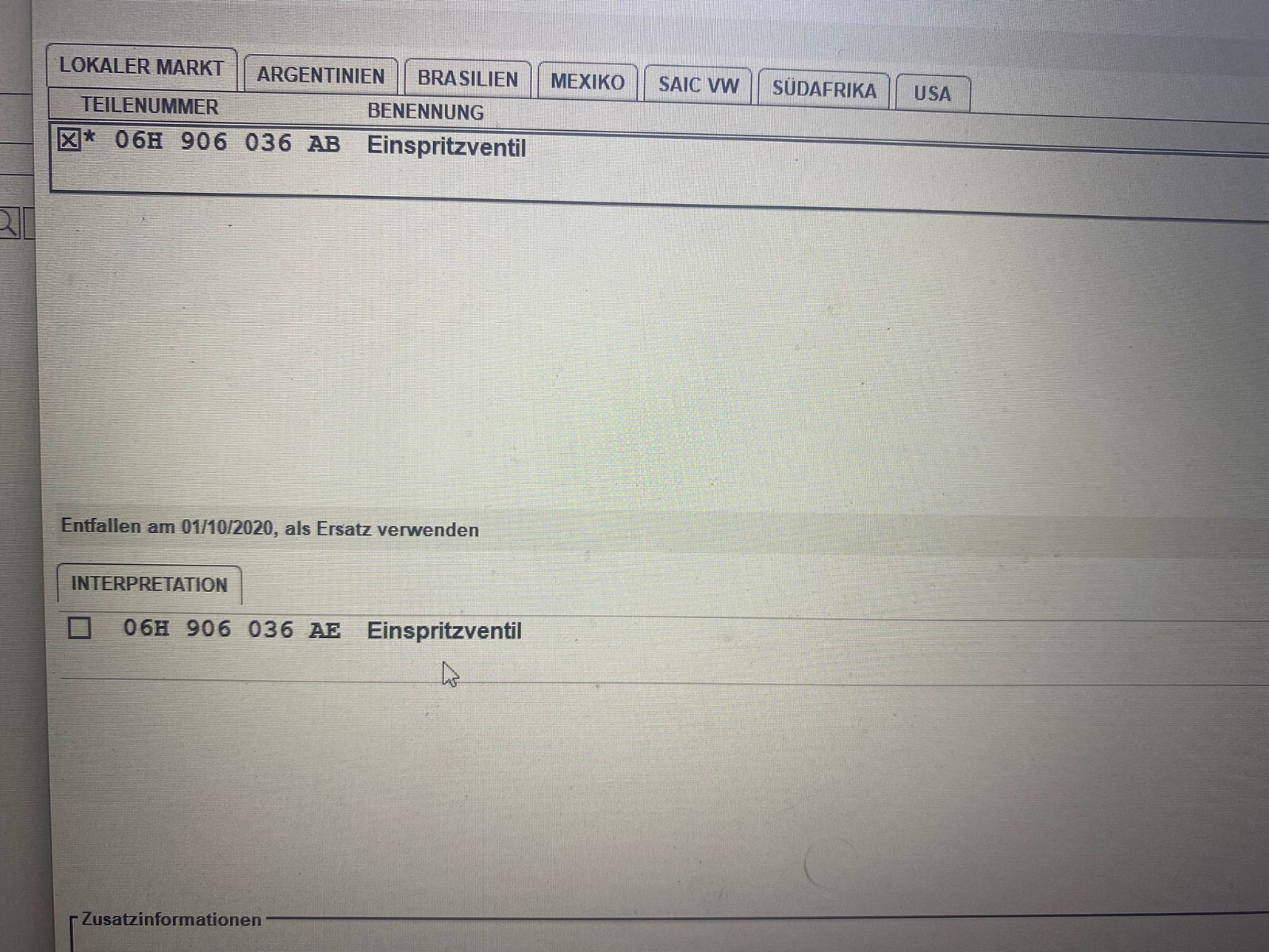 AUDI SEAT SKODA VW EINSPRITDÜSE INJEKTOR 06H906036S FÜR TFSI ORIG.NEU!!! - Obrázek 10