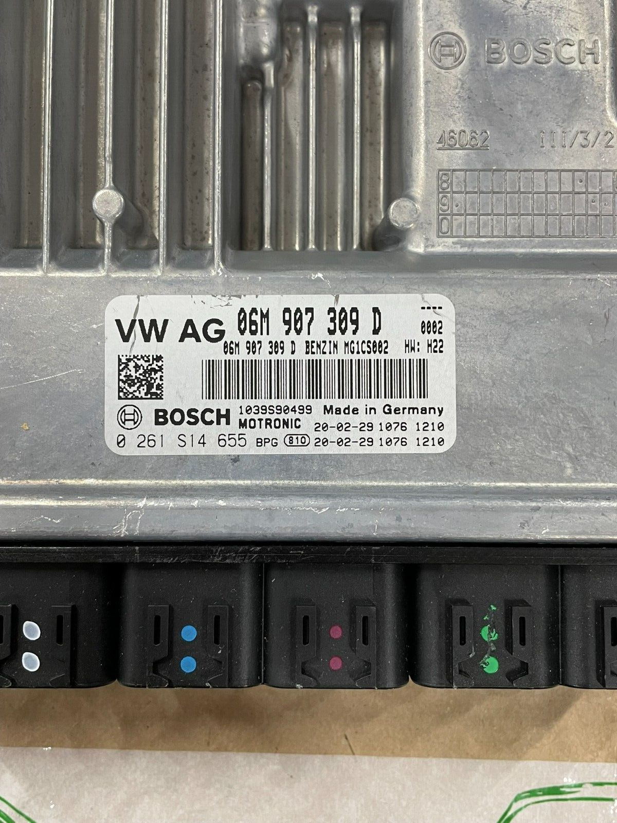 AUDI SQ5 S4 S5 MOTORSTEUERGERÄT ECU STEUERGERÄT 3.0 TFSI 06M907309D ORIG.NEU - Obrázek 5