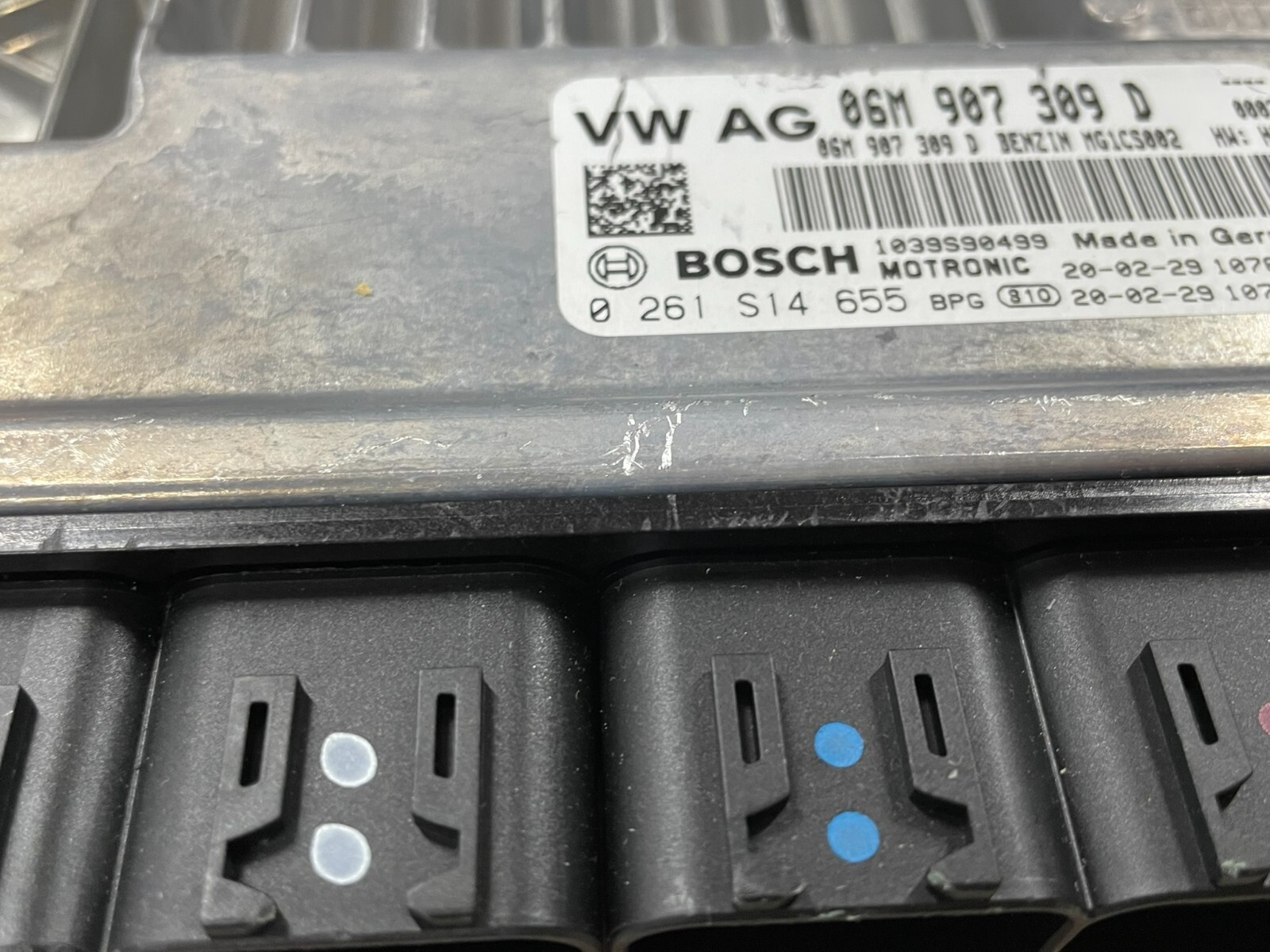 AUDI SQ5 S4 S5 MOTORSTEUERGERÄT ECU STEUERGERÄT 3.0 TFSI 06M907309D ORIG.NEU - Obrázek 8