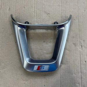 AUDI STEERING WHEEL S EMBLEM TRIM / LENKRAD-S-EMBLEM-ZIERLEISTE ORIGINAL
