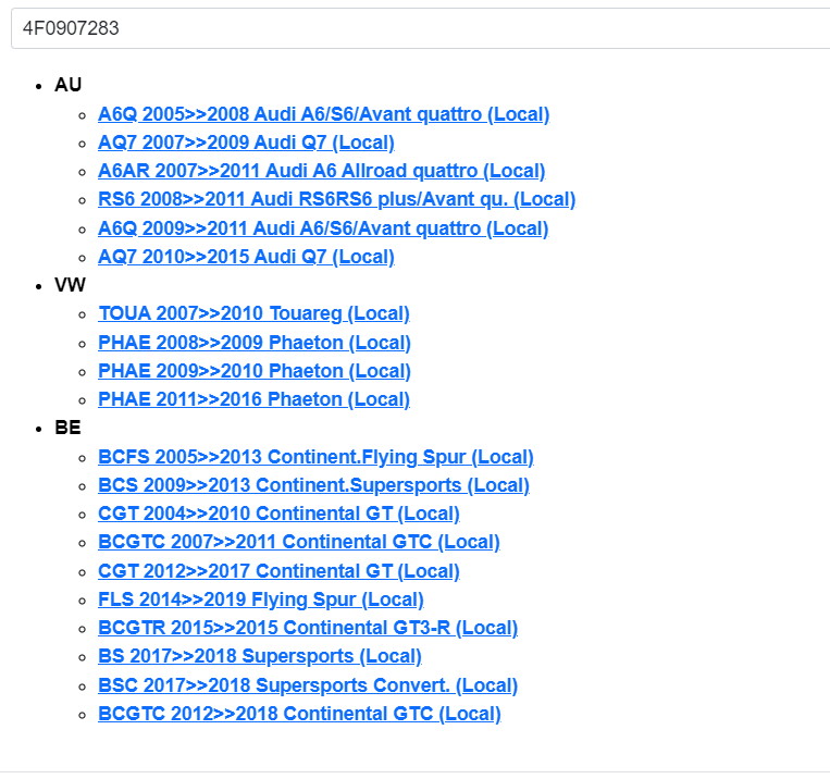 AUDI VW BENTLEY SENDER FÜR REIFENDRUCKKONTROLLSYSTEM 4F0907283 Fast Neu d v Test - Obrázek 4