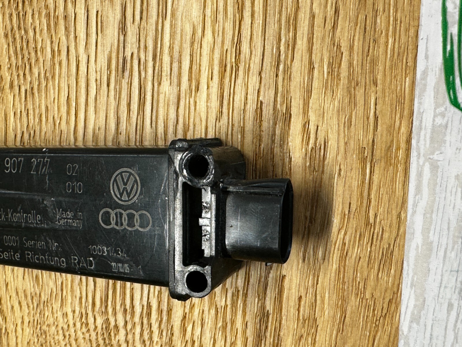 AUDI VW BENTLEY STEUERGERÄT REIFENDRUCKKONTROLLE REIFENDRUCK ANTENNE 8E0907277 - Obrázek 7