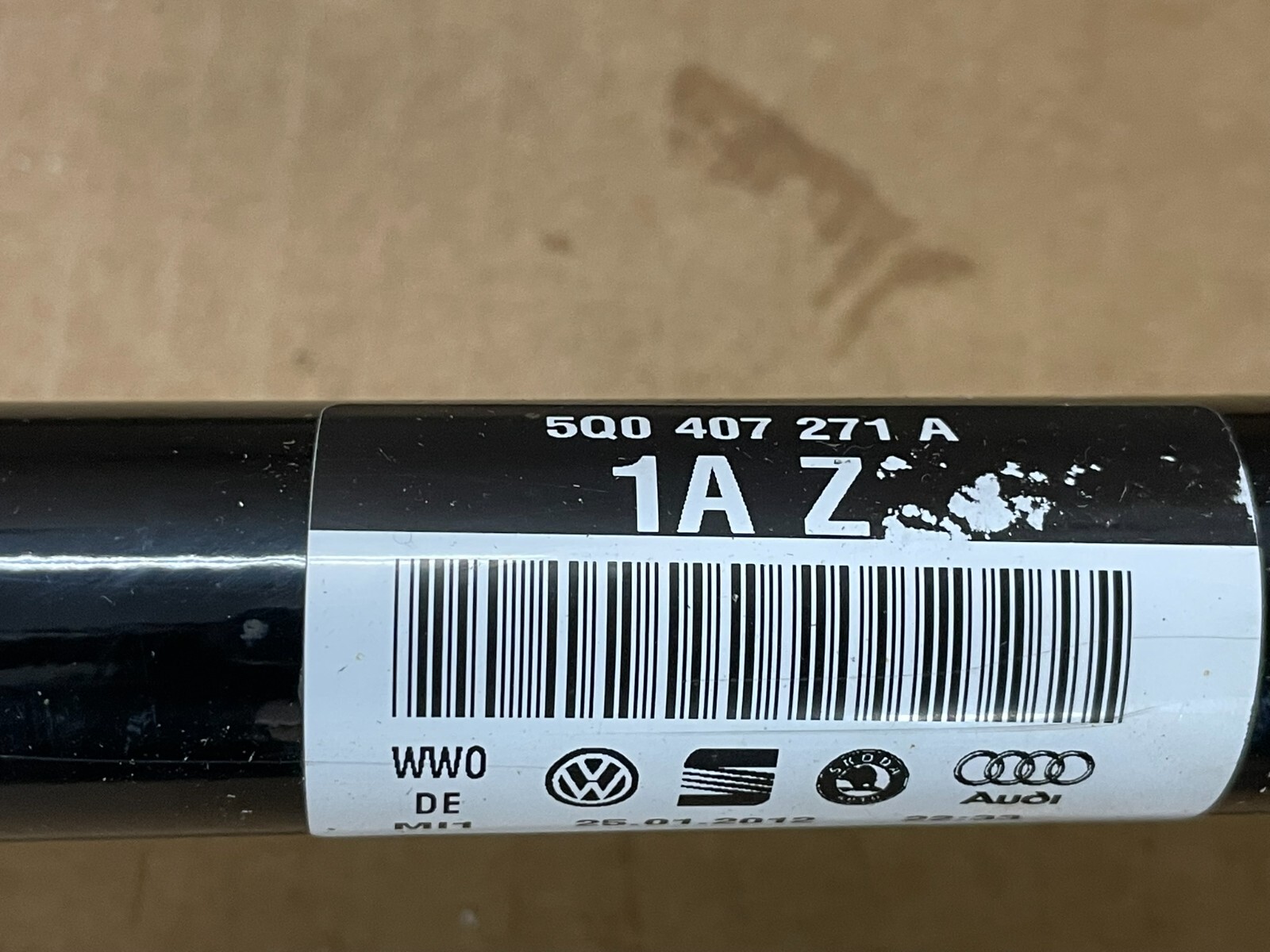 AUDI VW ŠKODA SEAT GELENKWELLE MIT GLEICHLAUFGELENKEN LINKS 5Q0407271A TEST CAR - Obrázek 3