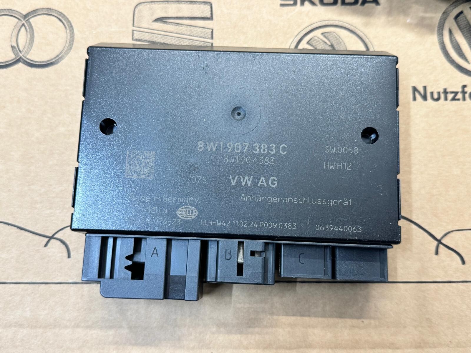 AUDI, VW TOUAREG ANHÄNGERKUPPLUNG STEUERGERÄT 8W1907383C ORIGINAL NEU!!! - Obrázek 15