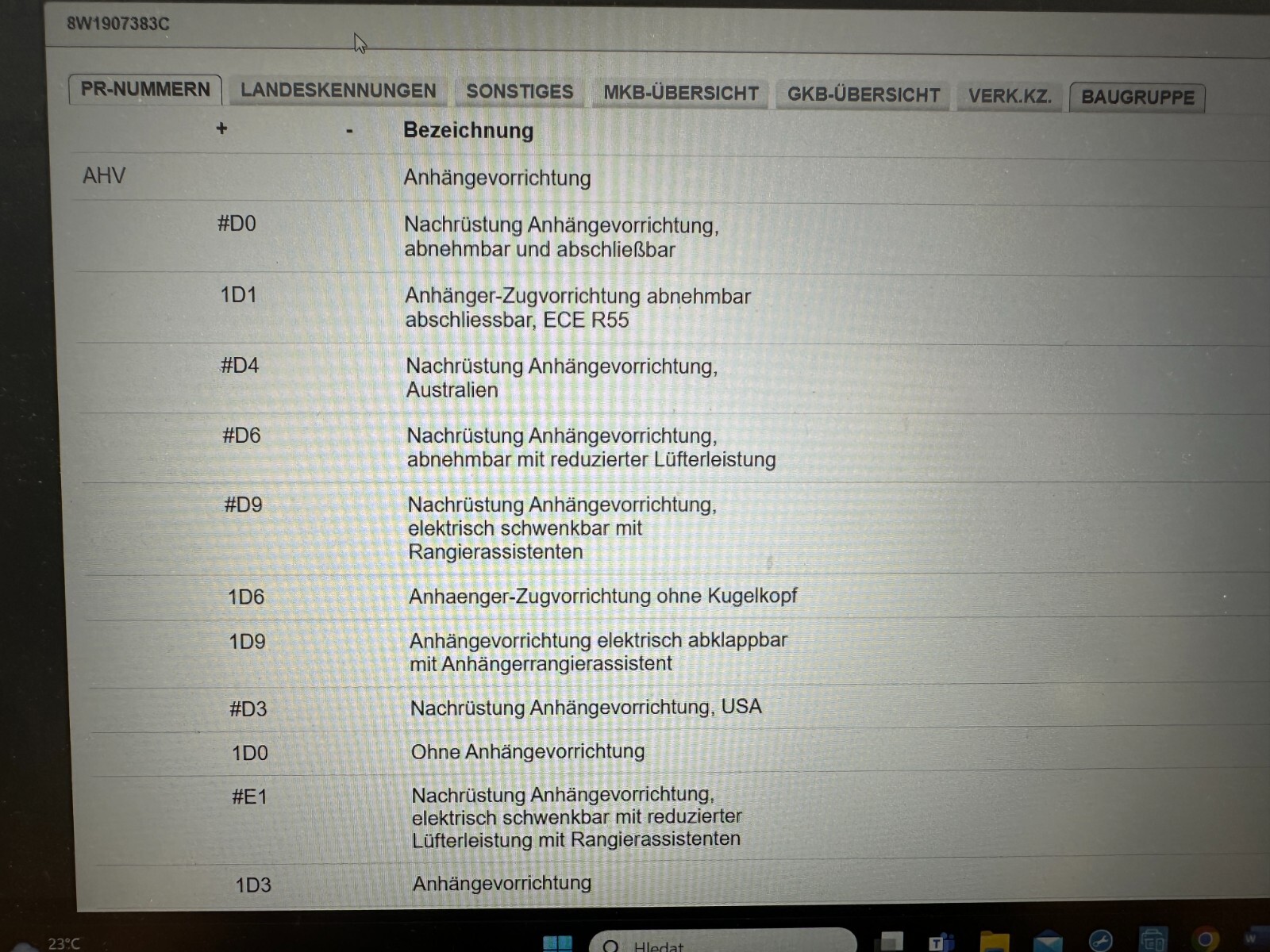 AUDI, VW TOUAREG ANHÄNGERKUPPLUNG STEUERGERÄT 8W1907383C ORIGINAL NEU!!! - Obrázek 5