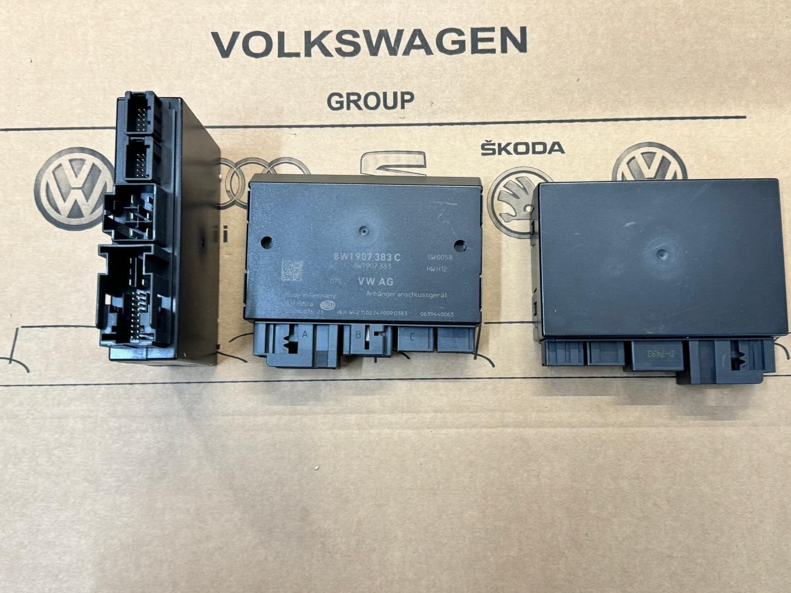 AUDI, VW TOUAREG ANHÄNGERKUPPLUNG STEUERGERÄT 8W1907383C ORIGINAL NEU!!! - Obrázek 6