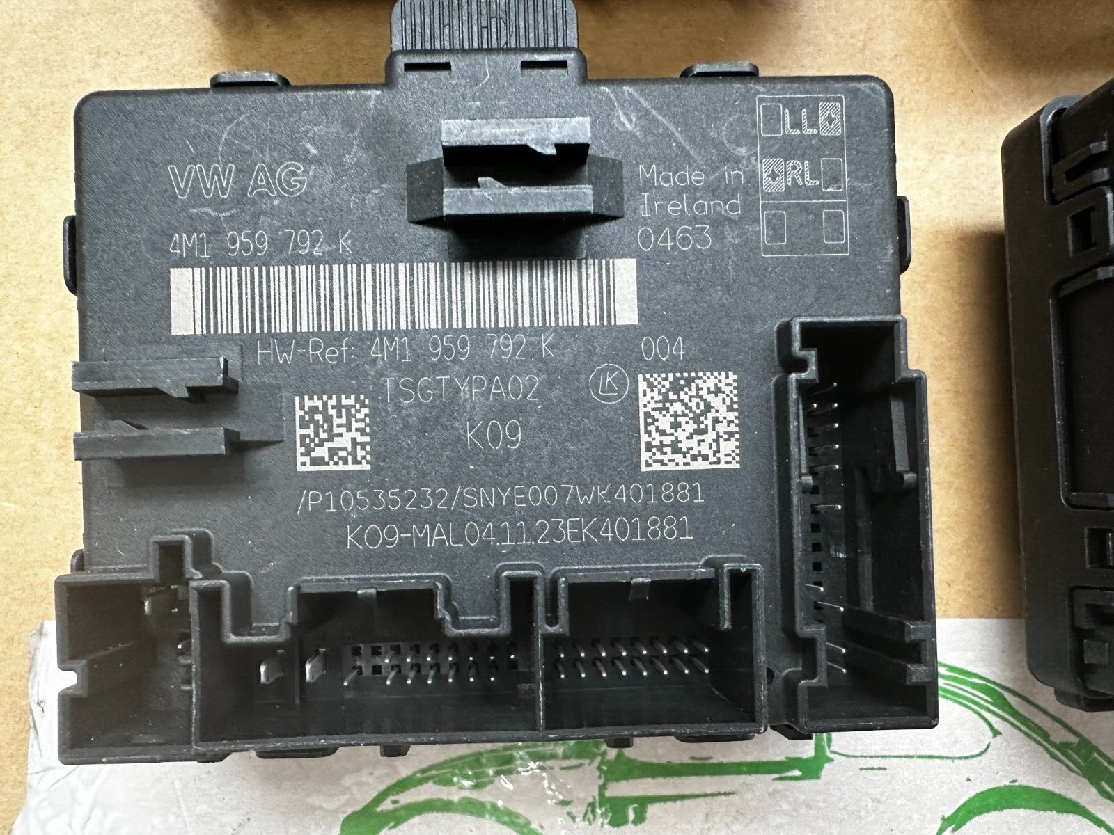 AUDI VW TÜRSTEUERGERÄT SATZ 4M1959792K 4M1959793K 4M1959795K 4M1959795K NEU ORIG - Obrázek 7