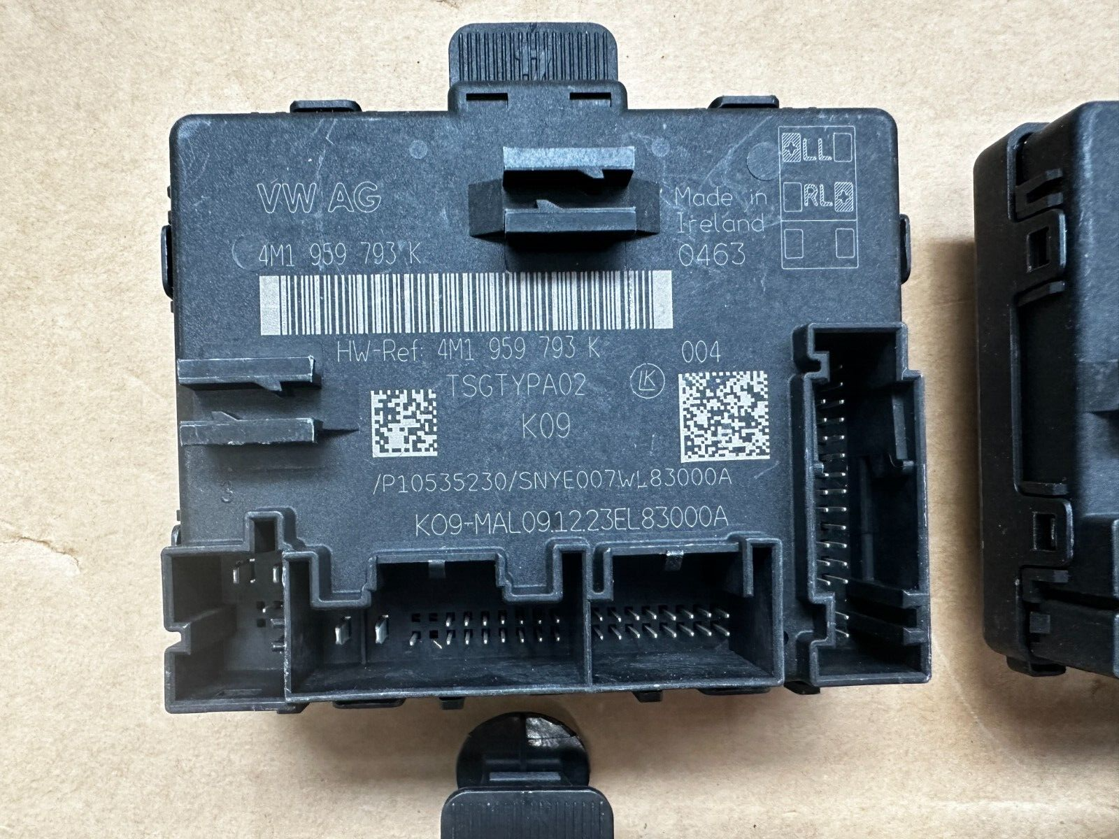 AUDI VW TÜRSTEUERGERÄT SATZ 4M1959792K 4M1959793K 4M1959795K 4M1959795K NEU ORIG - Obrázek 8