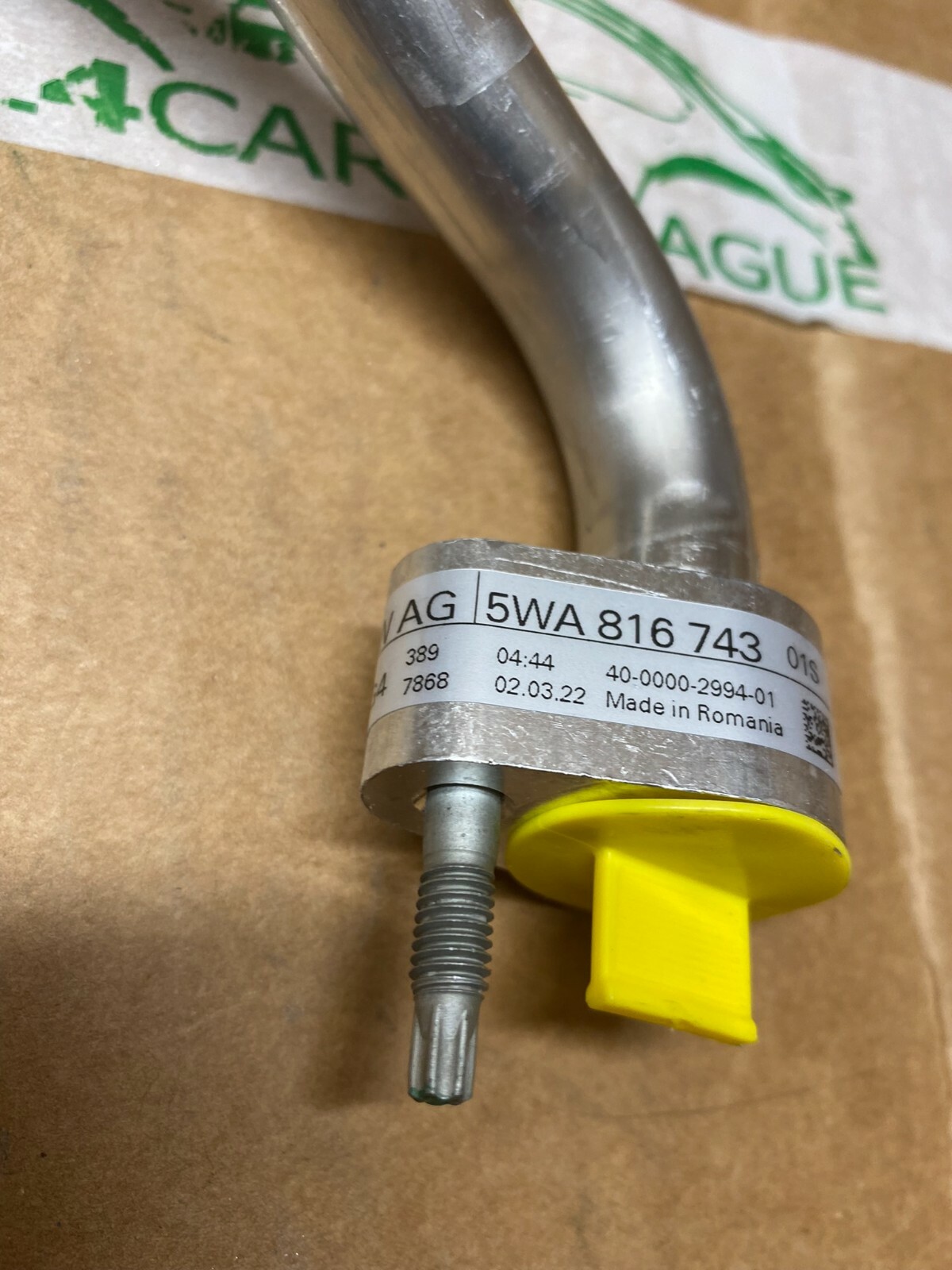 AUDI,VW,SEAT,SKODA KLIMALEITUNG 5WA816743 ORIGINAL NEU!!!! - Obrázek 6