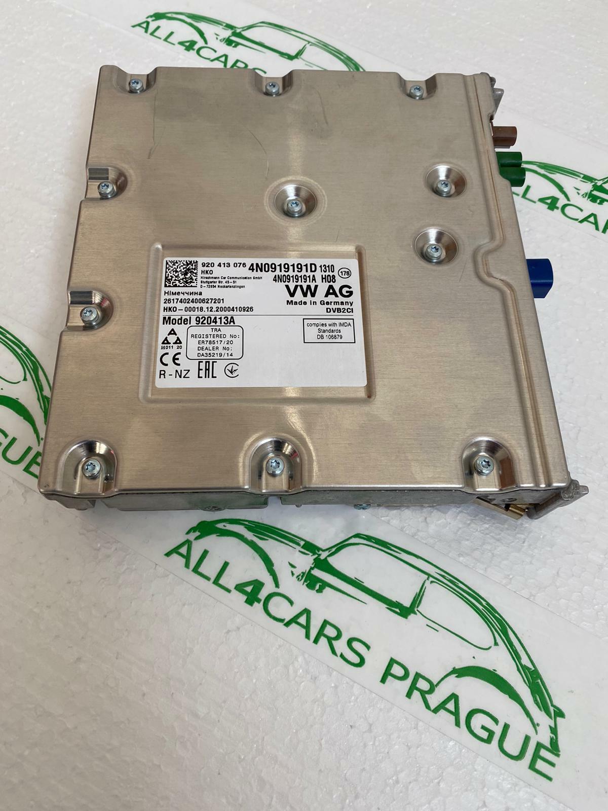 Audi TV Tuner DVBT2 Empfangseinheit Steuergerät 4N0919191D - Neu ! Original ! - Obrázek 5