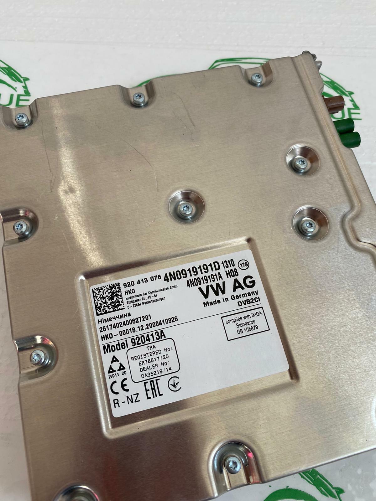 Audi TV Tuner DVBT2 Empfangseinheit Steuergerät 4N0919191D - Neu ! Original ! - Obrázek 6