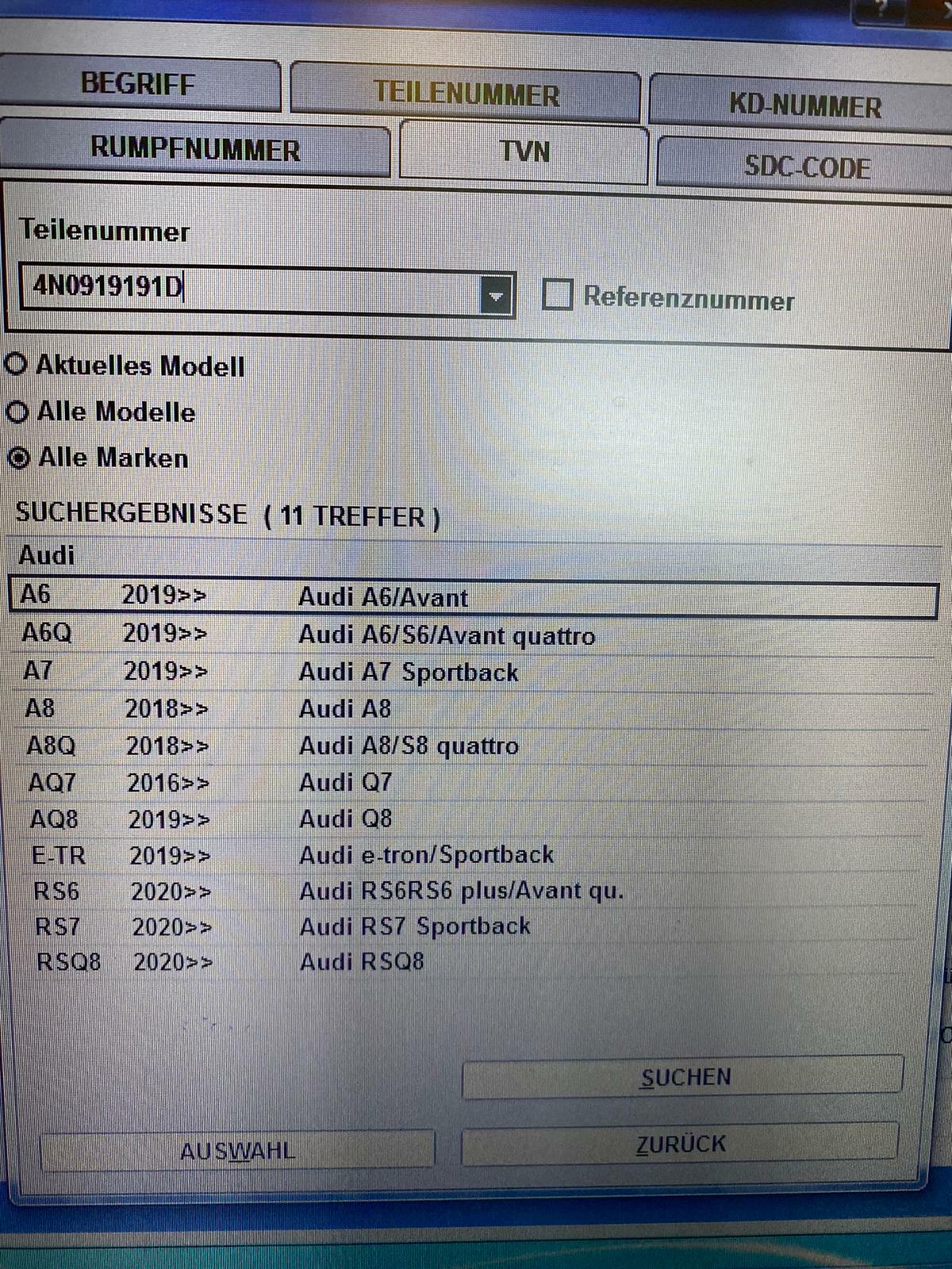 Audi TV Tuner DVBT2 Empfangseinheit Steuergerät 4N0919191D - Neu ! Original ! - Obrázek 8