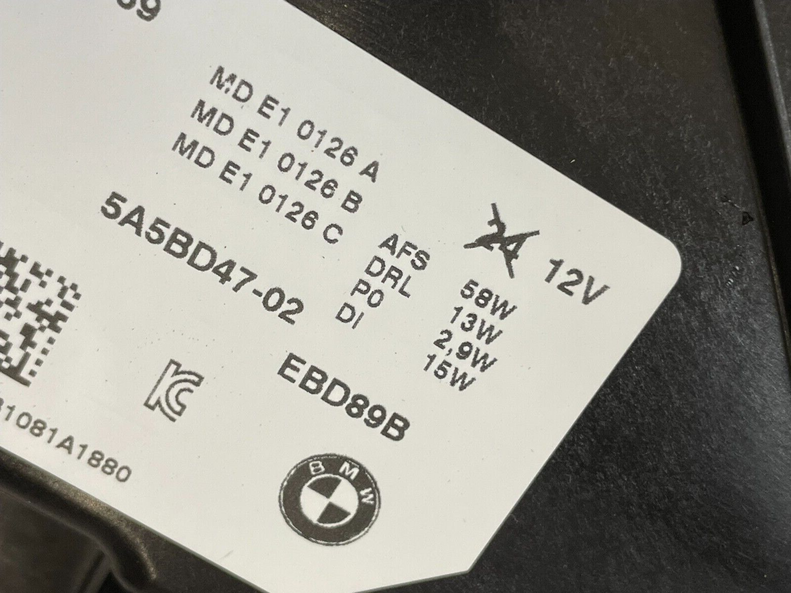 BMW X1 U11 FRONTSCHEINWERFER 5A5BD47-02 LINKS VORNE KOMPLET ORIGINAL BMW NEU !! - Obrázek 5