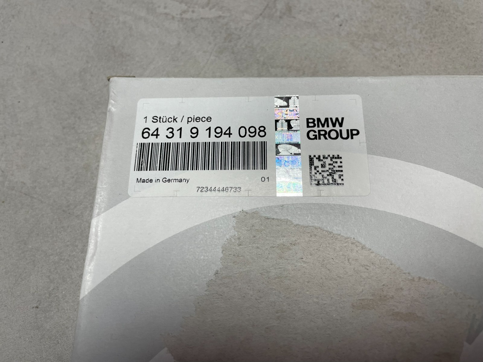 BMW X5 X6 E70,E71,E72, F85,F86..POLLENFILTER 64319194098 , 64 31 9 194 098 ORIG - Obrázek 3