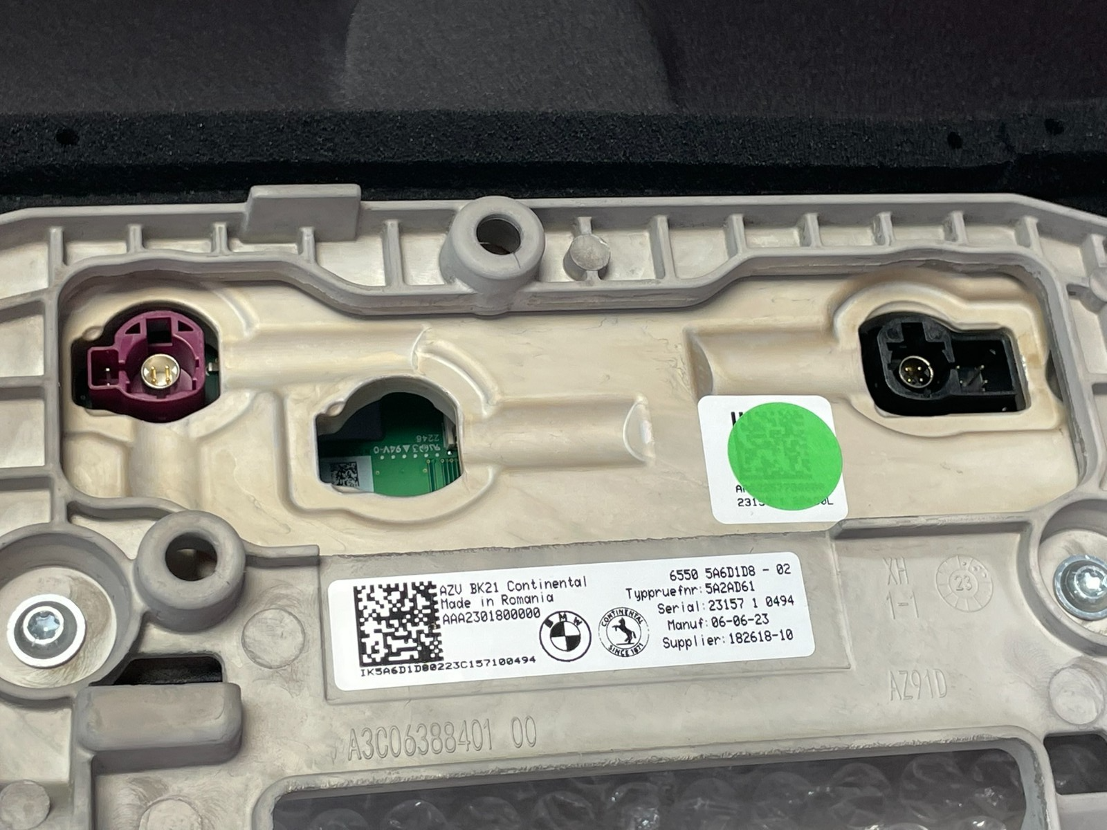 BMW X5, X6, X7, XM TACHO - INSTRUMENT MULTIFUNKTIONSANZEIGE 65505A6D1D8 ORIG.NEU - Obrázek 14