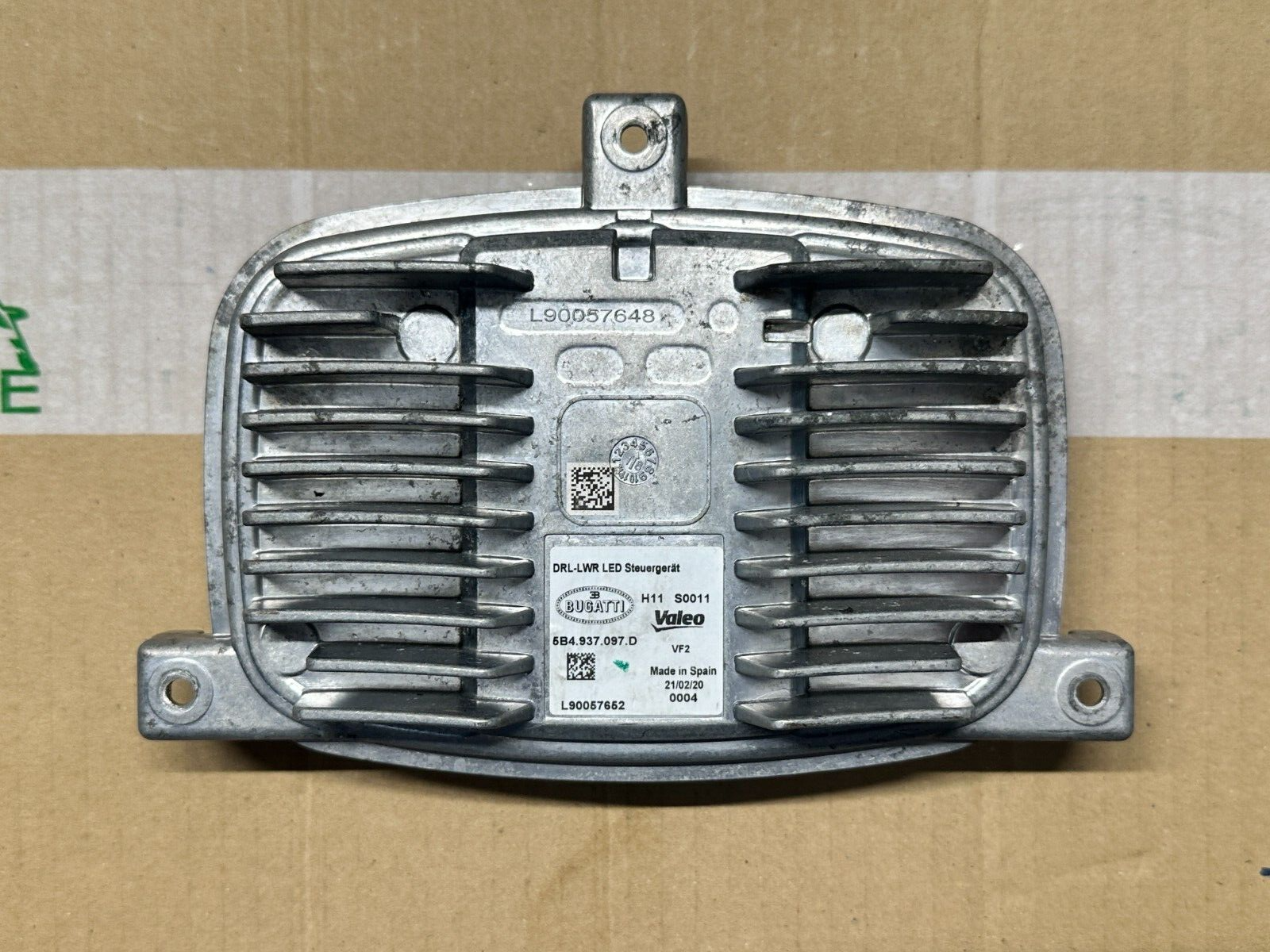 BUGATTI CHIRON SCHEINWERFER STEUERGERÄT 5B4937097D - L90057652 ORIGINAL TEIL - Obrázek 3