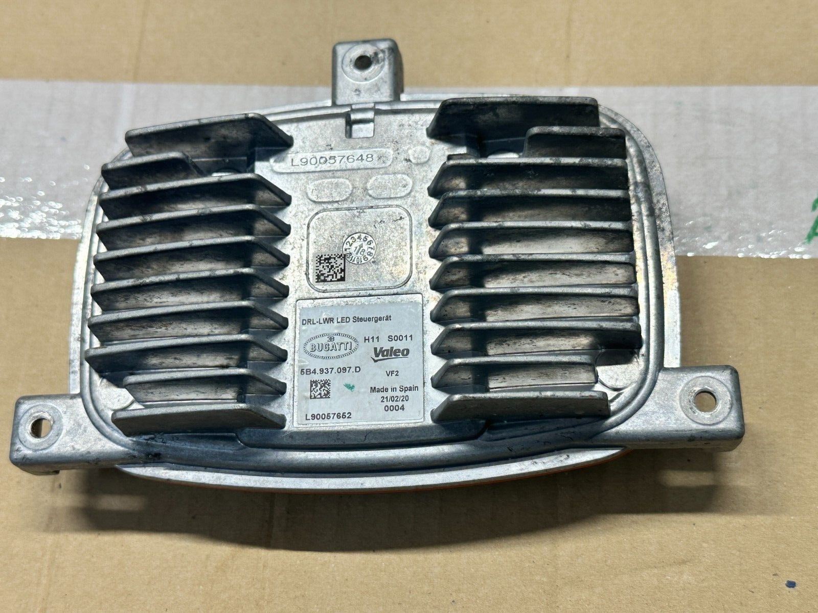 BUGATTI CHIRON SCHEINWERFER STEUERGERÄT 5B4937097D - L90057652 ORIGINAL TEIL - Obrázek 9