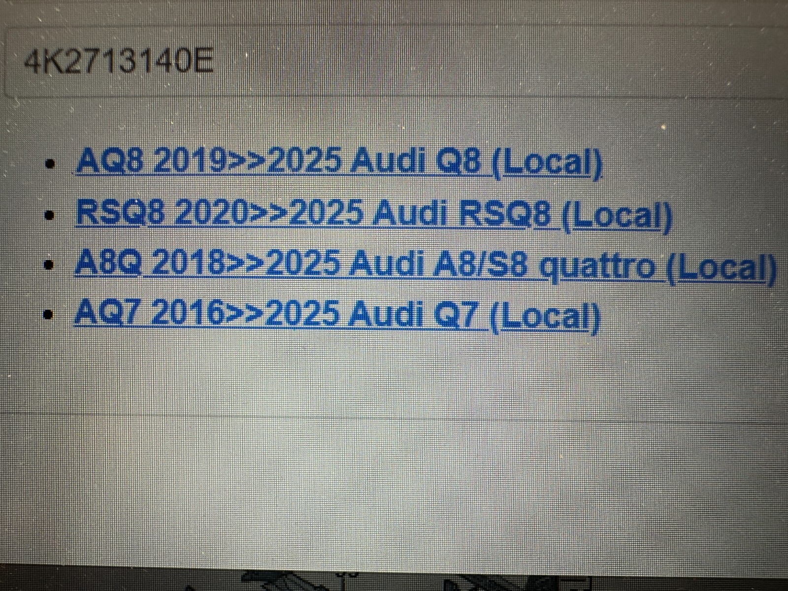 CARBON AUDI SCHALTKNAUF GRIFF CARBON 4K2713139F 2WF 4K2713140E RIGHT H.D. OE NEW - Obrázek 16