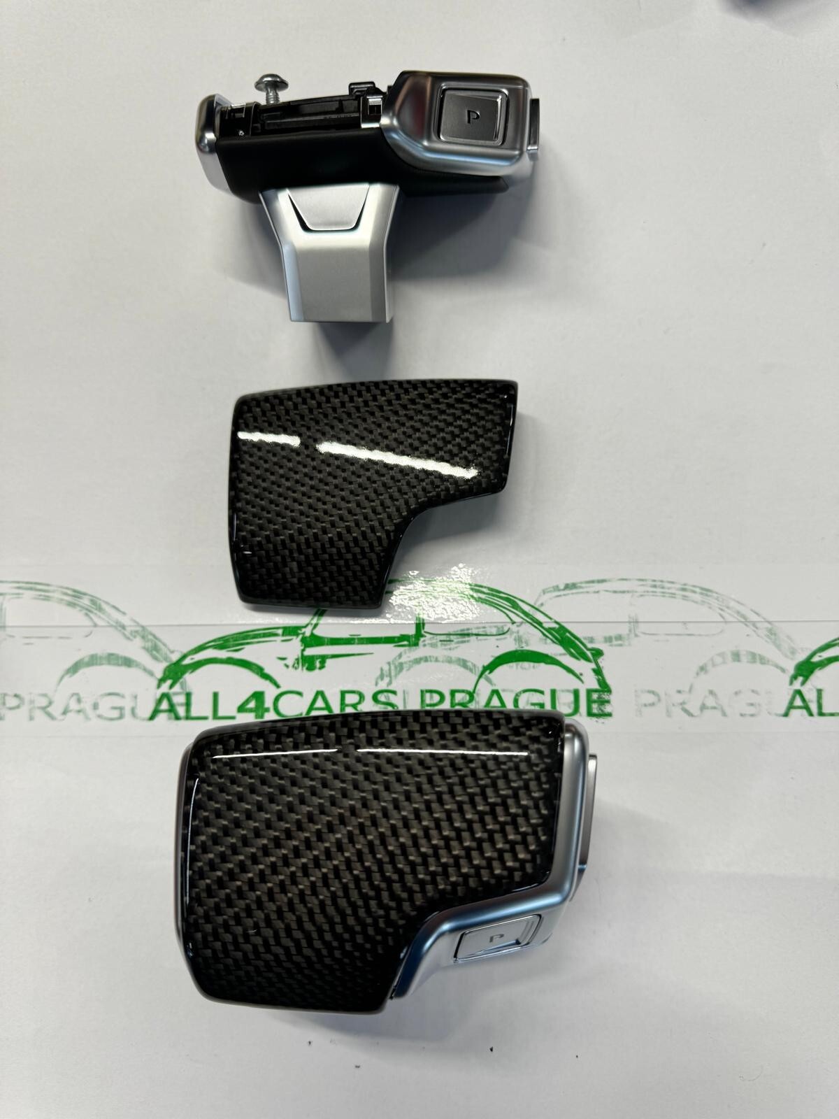 CARBON AUDI SCHALTKNAUF GRIFF CARBON 4K2713139F 2WF 4K2713140E RIGHT H.D. OE NEW - Obrázek 6