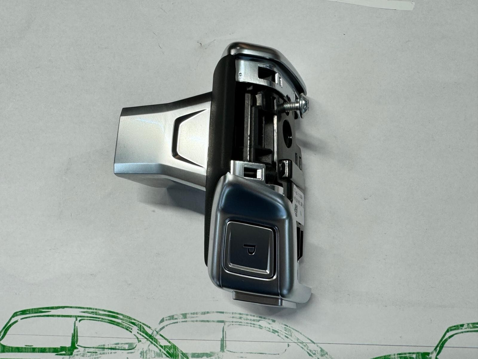 CARBON AUDI SCHALTKNAUF GRIFF CARBON 4K2713139F 2WF 4K2713140E RIGHT H.D. OE NEW - Obrázek 10