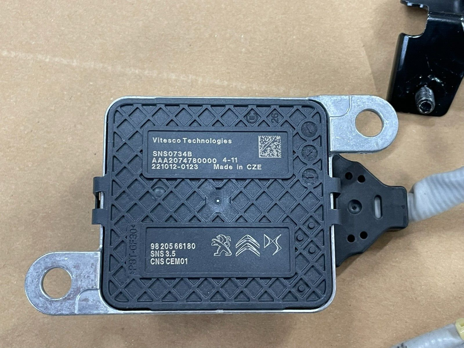 CITROEN JUMPER III PEUGEOT BOXER III 2.2 BLUEHDI NOX SENSOR VORNE 9820566180 NEU - Obrázek 8