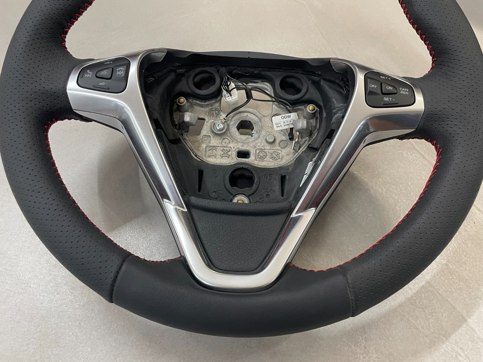 FORD FIESTA MULTIFUNKTIONAL SPORT LEDER LENKRAD G1BB3600BA FAST NEU d v Test Car - Obrázek 10