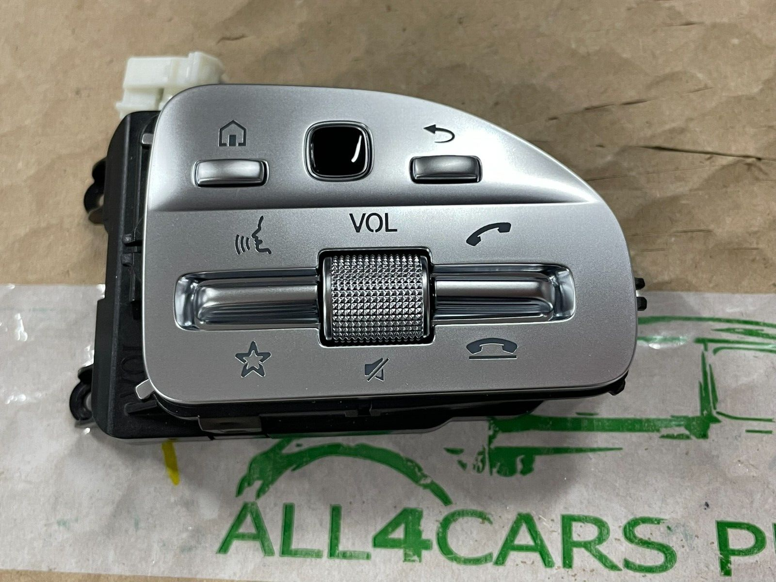 MERCEDES BENZ LENKRAD MULTIFUNKTIONSTASTEN SCHALTER SILBER A0999050009 ORIG NEU - Obrázek 6