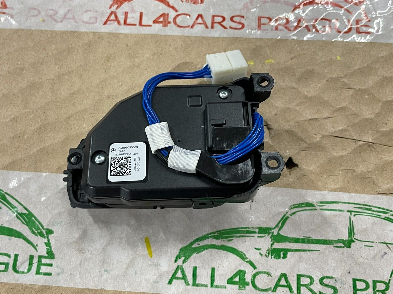 MERCEDES BENZ LENKRAD MULTIFUNKTIONSTASTEN SCHALTER SILBER A0999050009 ORIG NEU - Obrázek 7