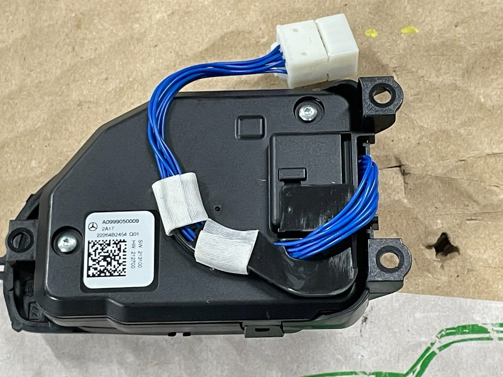 MERCEDES BENZ LENKRAD MULTIFUNKTIONSTASTEN SCHALTER SILBER A0999050009 ORIG NEU - Obrázek 8