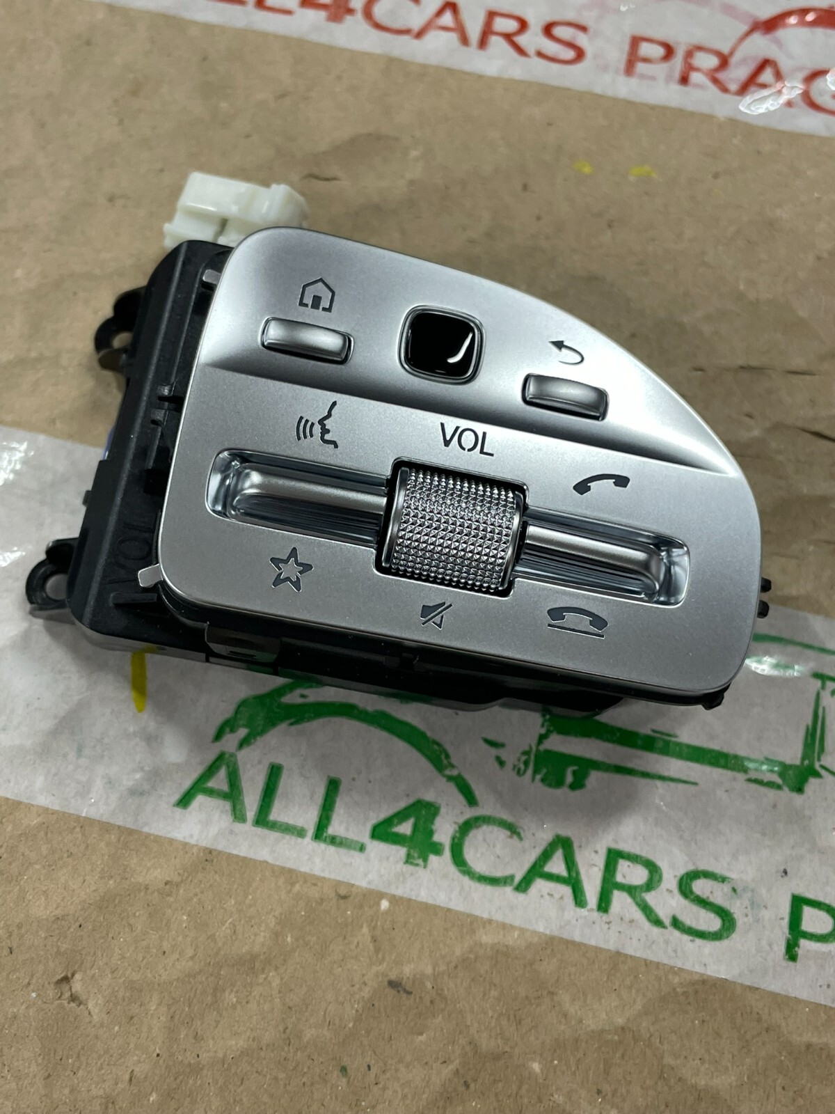 MERCEDES BENZ LENKRAD MULTIFUNKTIONSTASTEN SCHALTER SILBER A0999050009 ORIG NEU