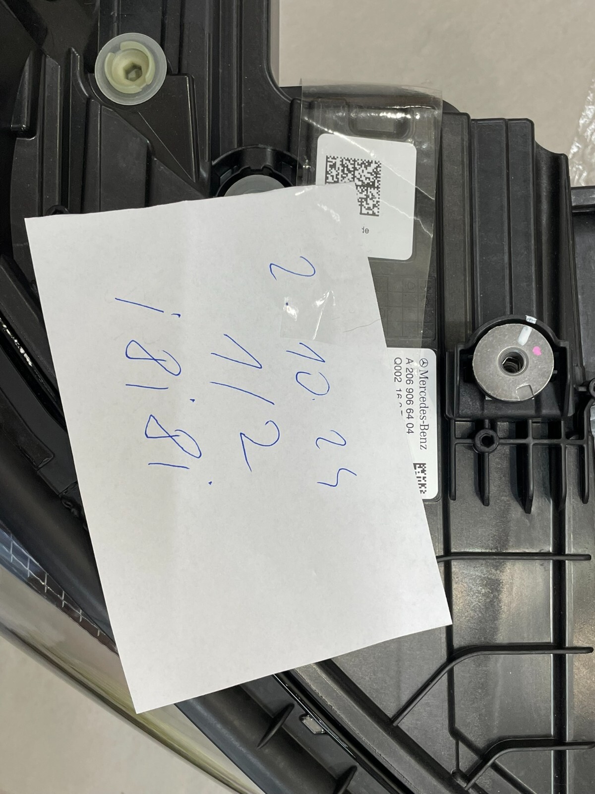 MERCEDES C A206 LED HIGH PERFORMANCE HEADLIGHTS A2069066304 A2069066404 ORIG.NEW - Obrázek 21