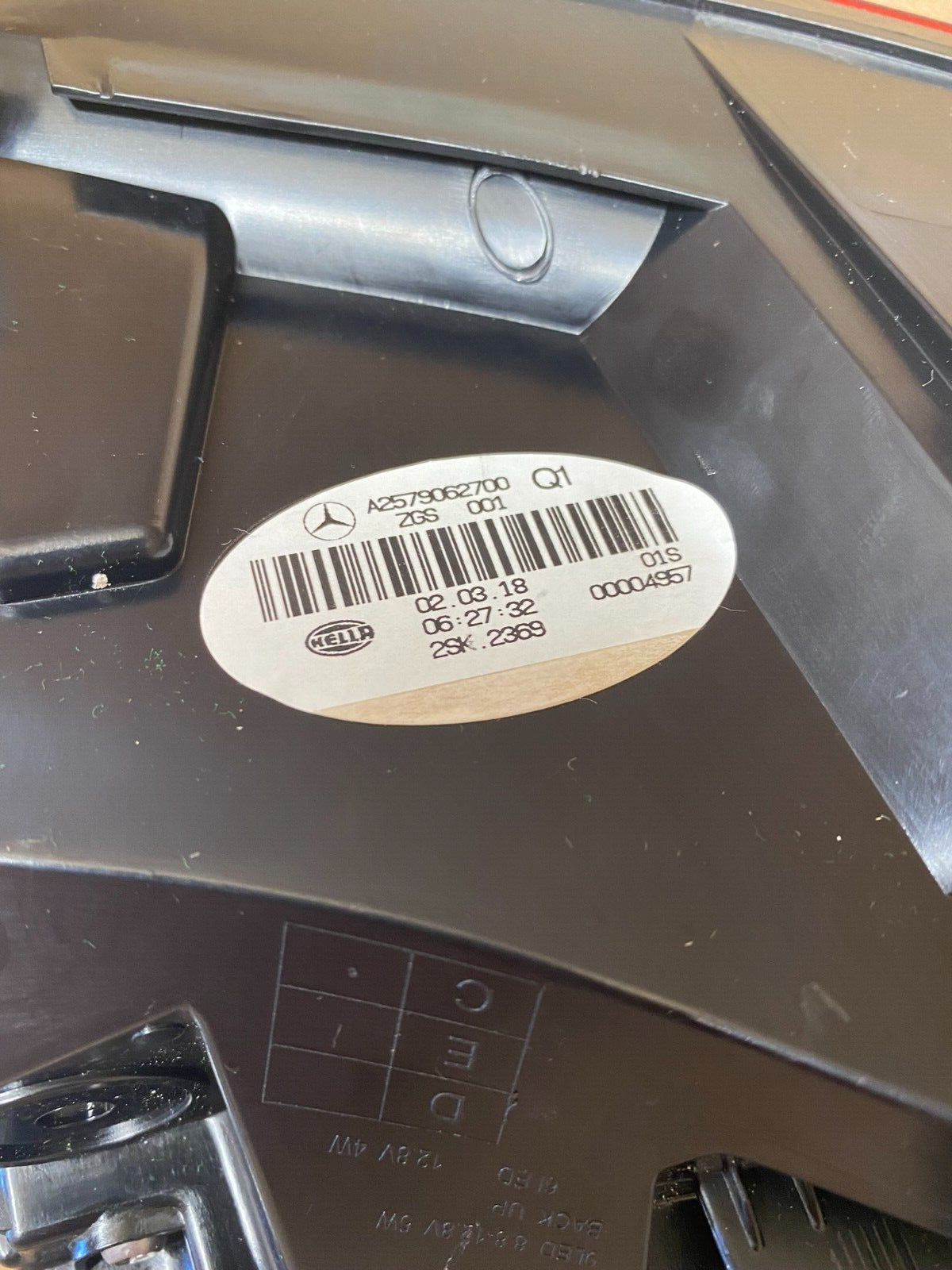 MERCEDES CLS W257 RÜCKLEUCHTE RECHTS LED A2579062700 Fast Neu d v Test Wagen - Obrázek 4