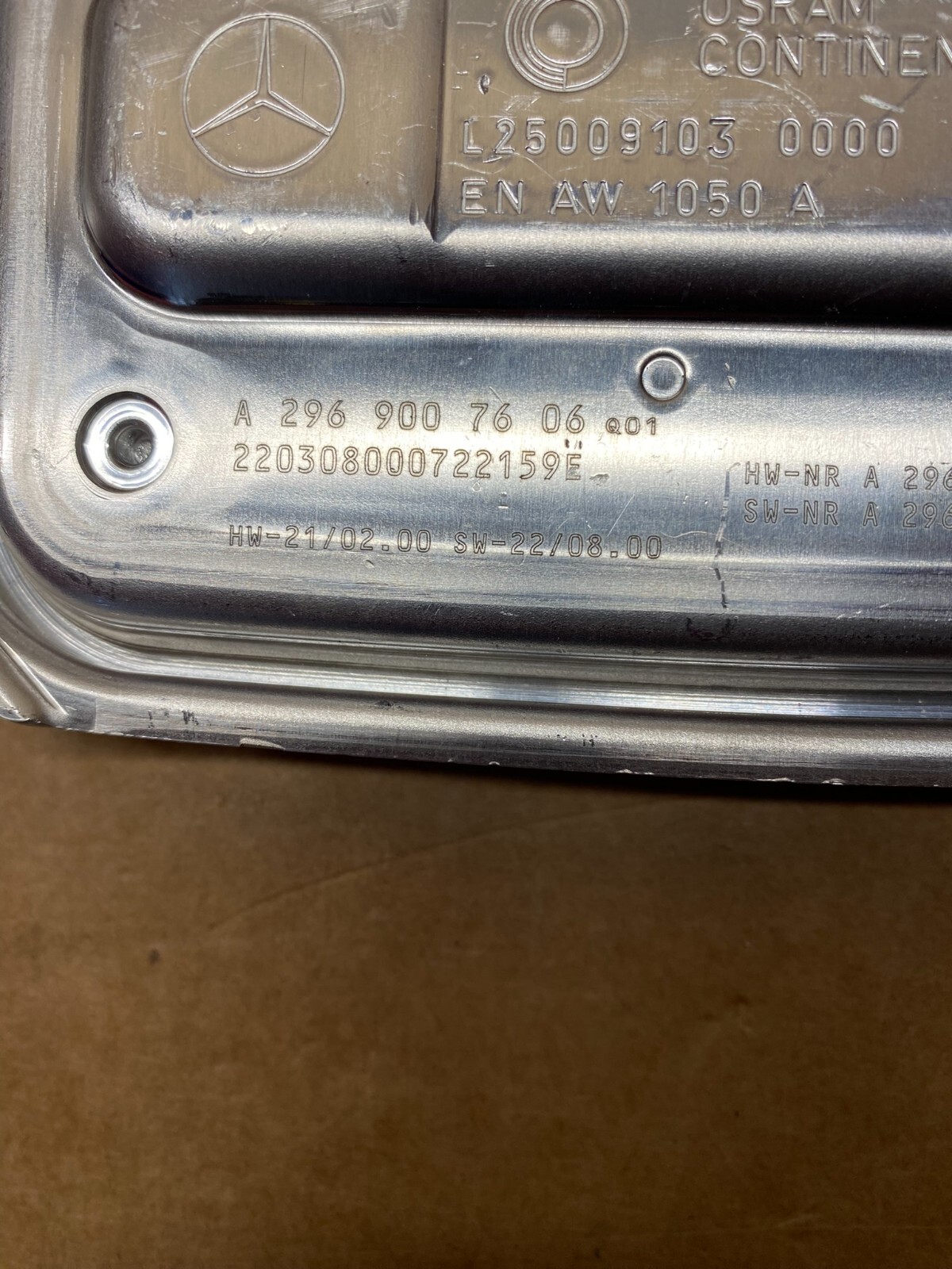 MERCEDES SCHEINWERFER STEUERGERÄT A2969007606 ORIGINAL NEU!!! - Obrázek 3