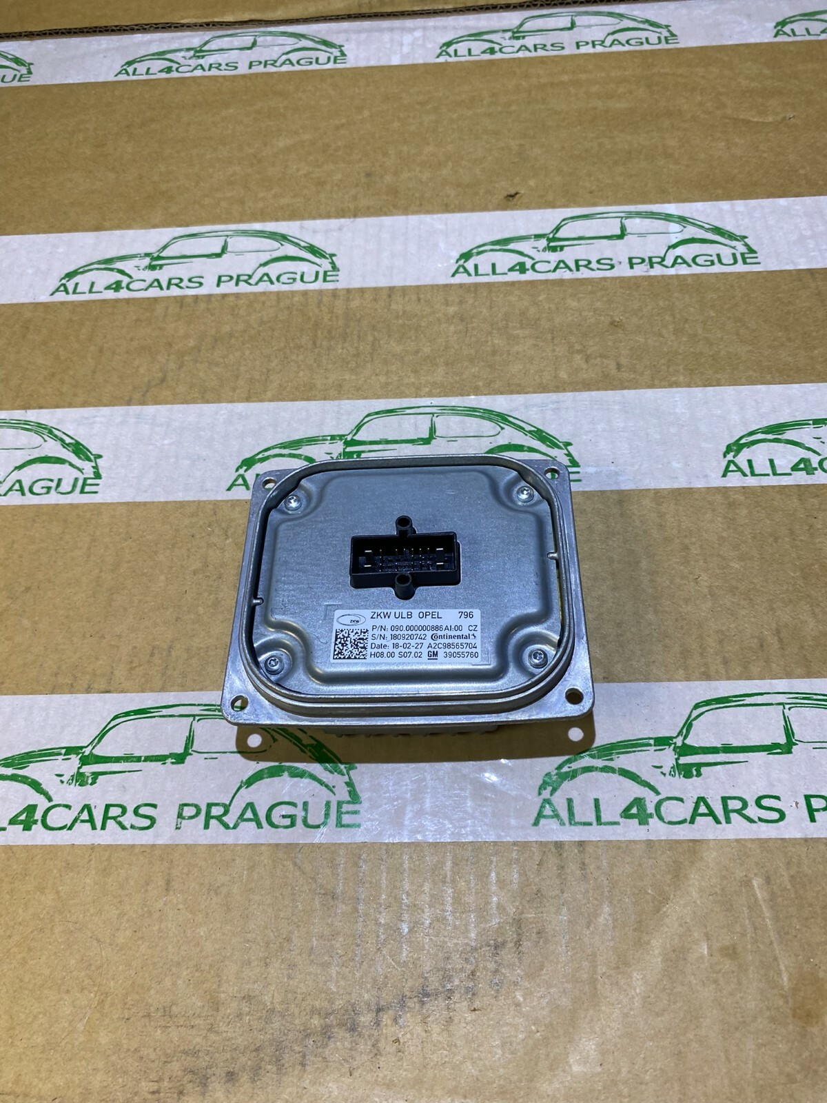 OPEL ASTRA STEUERGERÄT SCHEINWERFER XENON A2C98565704 ORIGINAL NEU!!! - Obrázek 3