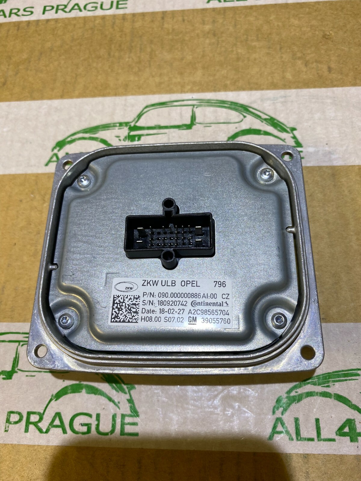 OPEL ASTRA STEUERGERÄT SCHEINWERFER XENON A2C98565704 ORIGINAL NEU!!!